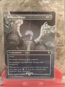 Brilliant Wings (Borderless) Commander: Final Fantasy Regular - Image 1