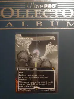 Brilliant Wings (Borderless) Commander: Final Fantasy Regular - Image 1