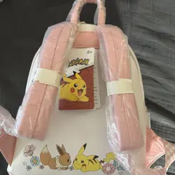 NEW WITH TAGS! Loungefly Pokemon Pikachu & Eevee Mini Backpack - Image 3