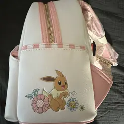 NEW WITH TAGS! Loungefly Pokemon Pikachu & Eevee Mini Backpack - Image 4