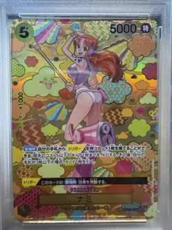 Special Alternate Art Nami One Piece 2024 OP09 Japanese SP OP08-106 SR PSA 10 - Image 2