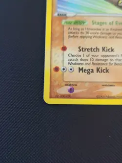 Hitmonlee Unseen Forces Reverse Holo Stamped Pokemon TCG Card 25/115 NM-/LP+ - Image 5