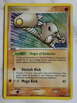Pokemon TCG - Hitmonlee 25/115 - EX Unseen Forces - Reverse Holo Stamped - Image 1