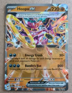 Pokemon TCG: Hoopa EX 098/182 - Paradox Rift - Holo - Double Rare - NM - Image 1