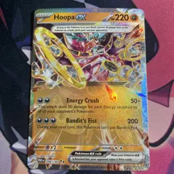 Pokemon TCG - Paradox Rift - Hoopa ex 098/182 - Double Rare Holo - Image 1