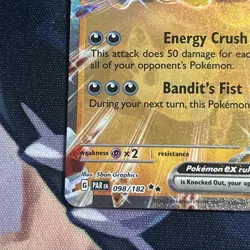 Pokemon TCG - Paradox Rift - Hoopa ex 098/182 - Double Rare Holo - Image 3
