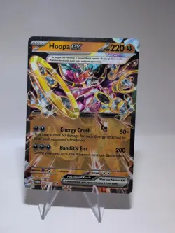 Hoopa ex 098/182 Paradox Rift Double Rare Pokemon TCG Card B - Image 1