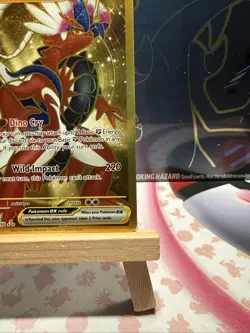Pokemon TCG Card Koraidon ex 254/198 Scarlet & Violet Base Gold Hyper Rare - NM - Image 4