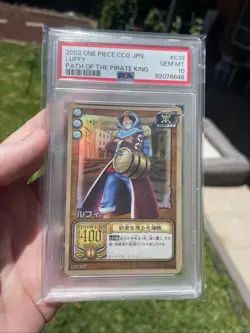 LK-C19 Holo Monkey D. Luffy One Piece, Card Game Japanese Bandai 2002 PSA 10 TCG - Image 5
