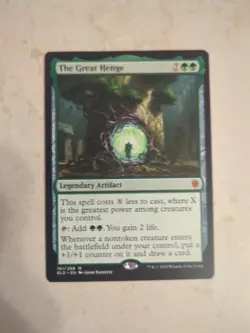 Great Henge Magic the Gathering Throne of Eldraine Card 161/269 Regular Unplayed - Image 1