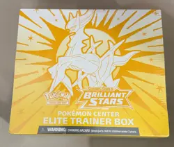 Pokemon Trading Card Game Sword & Shield Brilliant Stars Pokemon Center Elite... 820650850066 - Image 1