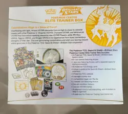 Pokemon Trading Card Game Sword & Shield Brilliant Stars Pokemon Center Elite... 820650850066 - Image 2
