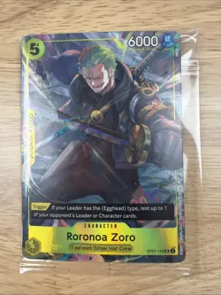 One Piece Roronoa Zoro OP07-113 Illustration Box Vol. 3 Promo Sealed - Image 1