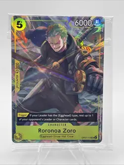 One Piece Roronoa Zoro OP07-113 Illustration Box Vol. 3 Promo Sealed - Image 1