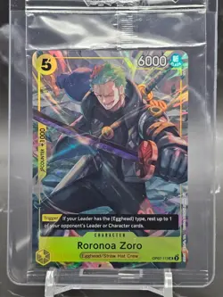 Roronoa Zoro OP07-113 Illustration Box Vol.3 Promo Holo SEALED One Piece - Image 1