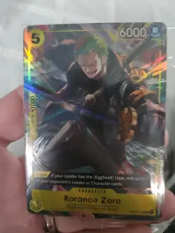 One Piece Roronoa Zoro OP07-113 Illustration Box Vol. 3 Promo HOLO FOIL SEALED - Image 1