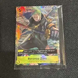 One Piece Roronoa Zoro OP07-113 Illustration Box Vol. 3 Promo Sealed - Image 1