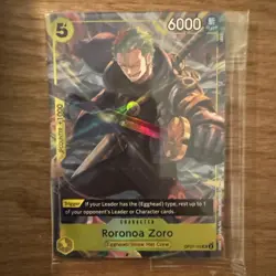 One Piece Roronoa Zoro OP07-113 Illustration Box Vol. 3 Promo Sealed - Image 1