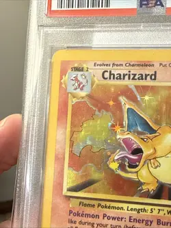 1999 POKEMON BASE SET #4 UNLIMITED PSA 6.5 CHARIZARD HOLO 6 7 - Image 3