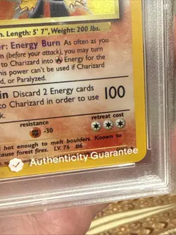 1999 POKEMON BASE SET #4 UNLIMITED PSA 6.5 CHARIZARD HOLO 6 7 - Image 5