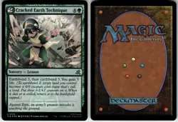 CRACKED EARTH TECHNIQUE 135 AVATAR: THE LAST AIRBENDER: ETERNAL-LEGAL FOIL LP - Image 1