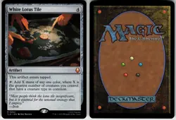 WHITE LOTUS TILE 262 AVATAR: THE LAST AIRBENDER MYTHIC 2025 LP - Image 1