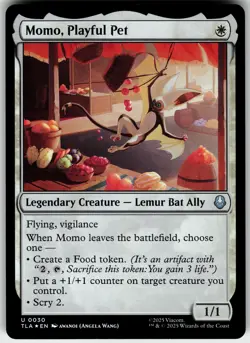 MOMO, PLAYFUL PET 30 AVATAR: THE LAST AIRBENDER UNCOMMON 2025 FOIL LP - Image 2