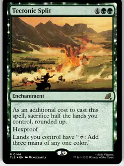 TECTONIC SPLIT 144 AVATAR: THE LAST AIRBENDER: ETERNAL-LEGAL RARE 2025 FOIL LP - Image 2