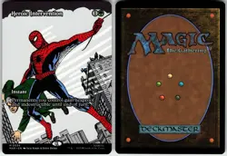 HEROIC INTERVENTION (BORDERLESS) 34 MARVEL UNIVERSE ETERNAL-LEGAL MYTHIC 2025 LP - Image 1