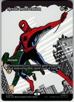 HEROIC INTERVENTION (BORDERLESS) 34 MARVEL UNIVERSE ETERNAL-LEGAL MYTHIC 2025 LP - Image 2