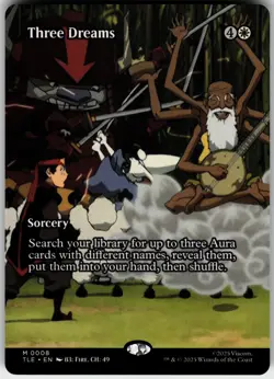 THREE DREAMS (BORDERLESS) 8 AVATAR: THE LAST AIRBENDER: ETERNAL-LEGAL MYTHIC LP - Image 2