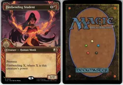 FIREBENDING STUDENT (SHOWCASE) 342 AVATAR: THE LAST AIRBENDER RARE 2025 FOIL LP - Image 1