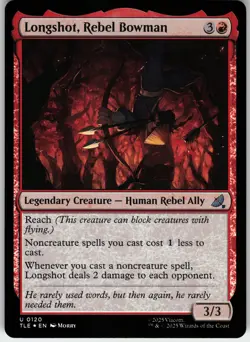 LONGSHOT, REBEL BOWMAN 120 AVATAR: THE LAST AIRBENDER: ETERNAL-LEGAL FOIL LP - Image 2