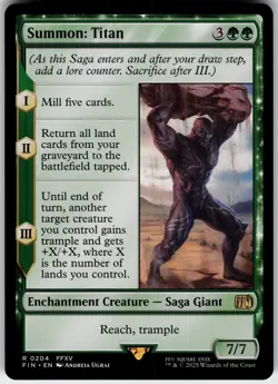 SUMMON: TITAN 204 FINAL FANTASY RARE 2025 LP - Image 2