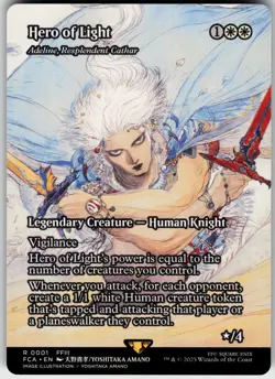 HERO OF LIGHT - ADELINE, RESPLENDENT CATHAR (SHOWCASE) 1 FINAL FANTASY: LP - Image 2
