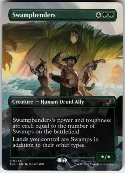 SWAMPBENDERS (BORDERLESS) 65 AVATAR: THE LAST AIRBENDER: ETERNAL-LEGAL RARE LP - Image 2