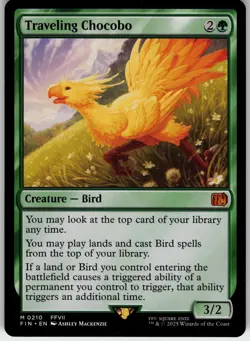 TRAVELING CHOCOBO 210 FINAL FANTASY MYTHIC 2025 LP - Image 2