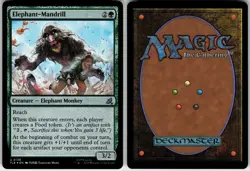 ELEPHANT-MANDRILL 138 AVATAR: THE LAST AIRBENDER: ETERNAL-LEGAL UNCOMMON FOIL LP - Image 1