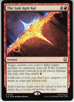 THE LAST AGNI KAI 144 AVATAR: THE LAST AIRBENDER RARE 2025 FOIL LP - Image 2