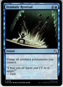 DRAMATIC REVERSAL 158 AVATAR: THE LAST AIRBENDER: ETERNAL-LEGAL COMMON FOIL LP - Image 2