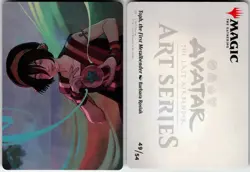 TOPH, THE FIRST METALBENDER ART CARD 49 ART SERIES: AVATAR: FOIL LP - Image 1