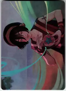 TOPH, THE FIRST METALBENDER ART CARD 49 ART SERIES: AVATAR: FOIL LP - Image 2