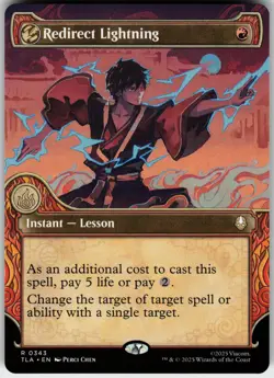 REDIRECT LIGHTNING (SHOWCASE) 343 AVATAR: THE LAST AIRBENDER RARE 2025 LP - Image 2