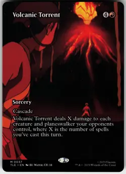 VOLCANIC TORRENT (BORDERLESS) 37 AVATAR: THE LAST AIRBENDER: ETERNAL-LEGAL LP - Image 2