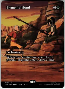 ELEMENTAL BOND (BORDERLESS) 40 AVATAR: THE LAST AIRBENDER: ETERNAL-LEGAL LP - Image 2