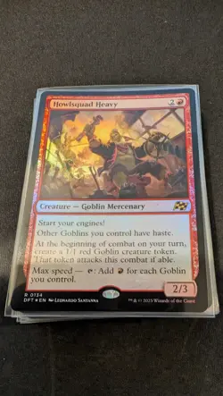 Howlsquad Heavy, FOIL, Aetherdrift - Image 1