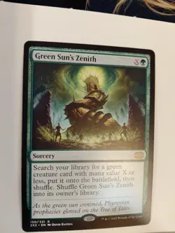 Green Sun's Zenith Double Masters 2022 Regular - Image 1