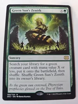 MTG - Green Sun's Zenith - Double Masters 2022 - Image 1