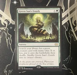 Green Sun's Zenith Double Masters 2022 Regular - Image 1