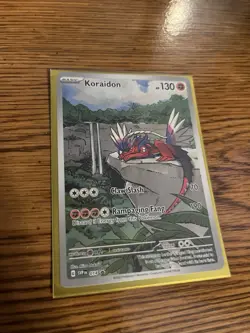Pokemon TCG Koraidon 024 Promo Scarlet & Violet Base Set (SLIGHTLY BENT) - Image 2